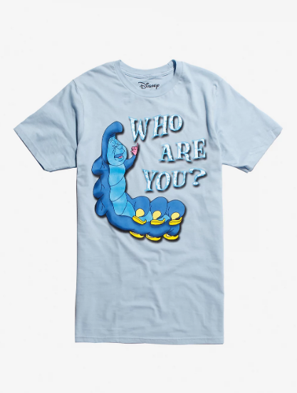 alice in wonderland caterpillar shirt